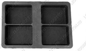 форма для тротуарной плитки брук римский, римская мостовая_N5, изготовление тротуарной плитки, вибролитая плитка