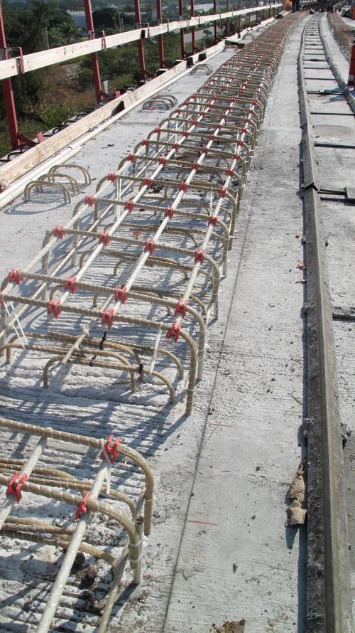 стеклопластиковая арматура при армировании линии метро Майами_1