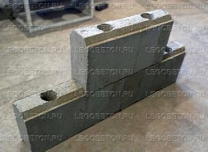 Металлопластиковая форма для пазогребневых теплоблоков (перегородочный) — изображение 3