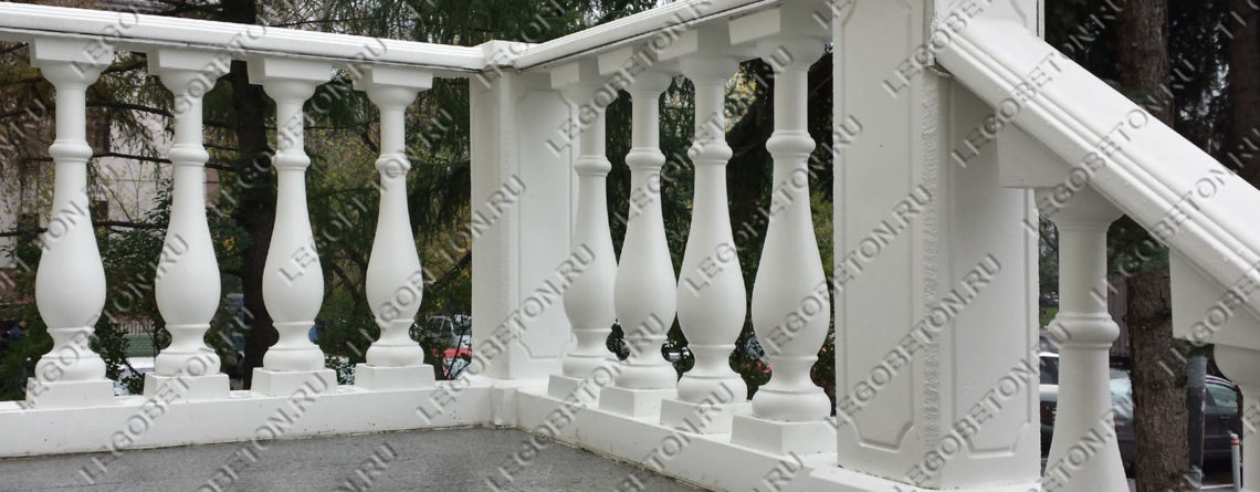 форма балясины-3 (91/3) пластиковая, как установить балясины, форма для балясины-3 из бетона, сделать балюстраду, бетонная балюстрада