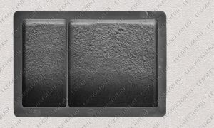 форма для плитки брук двойной