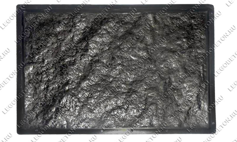 пластиковая форма для облицовочной плитки из бетона Камень отделочный №7 купить, форма для облицовочной плитки из бетона Камень отделочный №7 цена