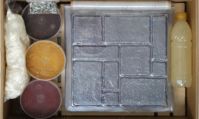 каменных дел мастер, КДМ-1, набор для изготовления тротуарной плитки своими руками, тротуарная плитка своими руками, как самому сделать тротуарную плитку, садовая дорожка, тротуарная плитка без вибростола, фиброармированная тротуарная плитка