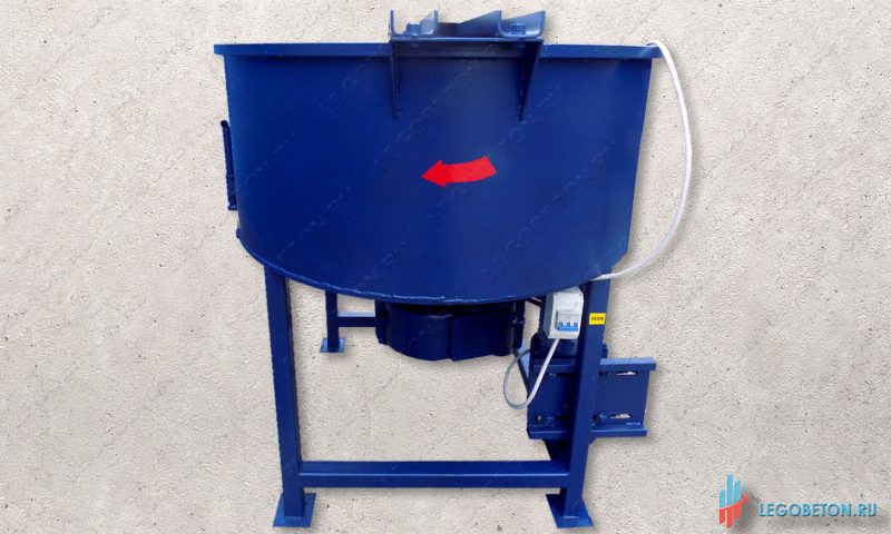 принудительный бетоносмеситель РПДВ-500 литров купить в москве