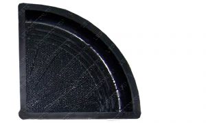 радиусная проступь ступени