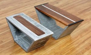 мебель из фибробетона, армирование архитектурного бетона углеволокном