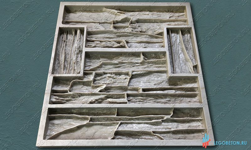 f060c-форма для камня Танвальд-3-w форма для изготовления камня Танвальд-3 купить в москве