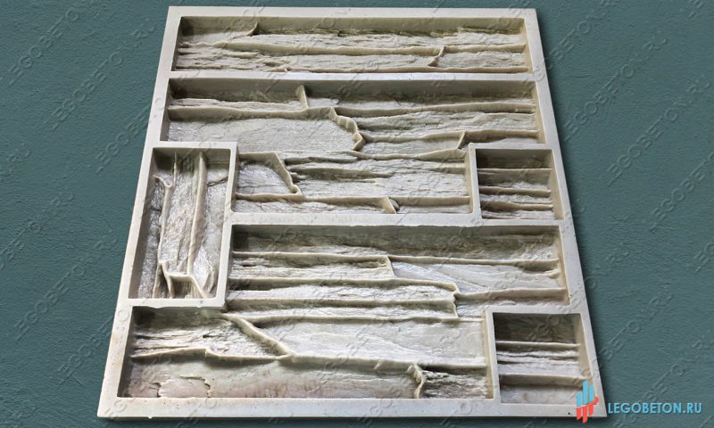 f060e-форма для камня Танвальд-5-w форма для изготовления камня Танвальд-5 купить в москве