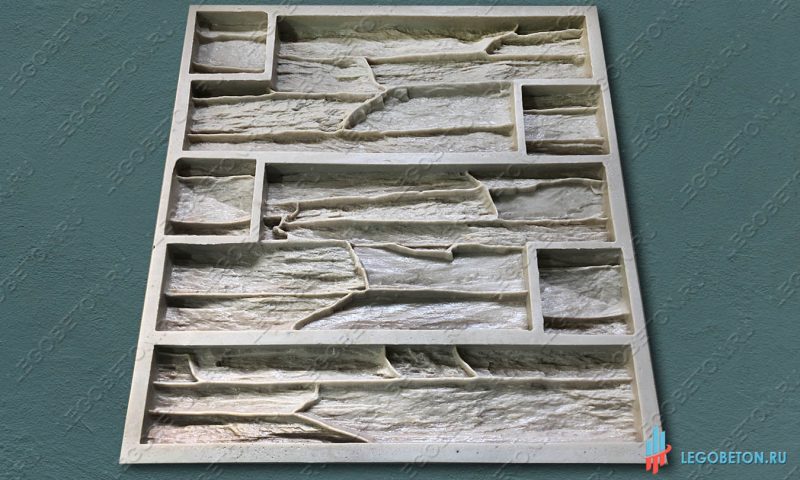 f060f-форма для камня Танвальд-6-w форма для изготовления камня Танвальд-6 купить в москве