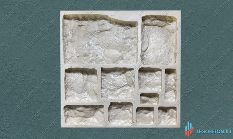 f130c_форма утес-3w полиуретановая форма для камня Утес-3 купить в москве