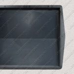 пластиковая форма для изделий из бетона Крышка панели забора 2-х скатная купить, форма для изделий из бетона Крышка панели забора 2-х скатная цена