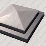 пластиковая форма для изделий из бетона Навершие забора №5 «Четырехскатное» купить, форма для изделий из бетона Навершие забора №5 «Четырехскатное» цена