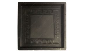 форма для тротуарной плитки греческий квадрат полипропилена