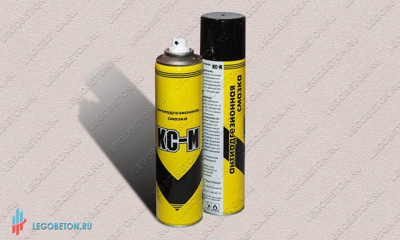 Касторовая смазка КС-m-1 Касторовая смазка для форм КС-м в аэрозольной упаковке