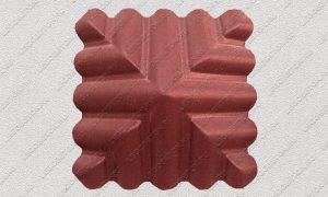 2.210. Форма "Крышка столба забора "Черепица - 42х42" [4.310] — изображение 3