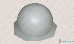 2.150. Форма «Полусфера бетонная антипарковочная» универсальная (500х300/500х250) — изображение 4