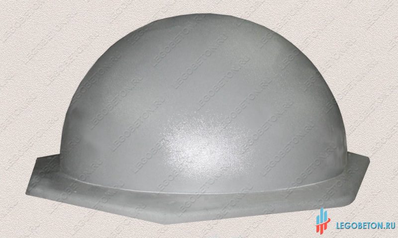 форма для полусферы 800х400-1 пластиковая форма для изготовления полусферы 800х400 из бетона