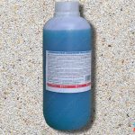 Замедлитель твердения бетона поверхностный (лак) для мытого бетона с фракцией наполнителя 1-3 мм.