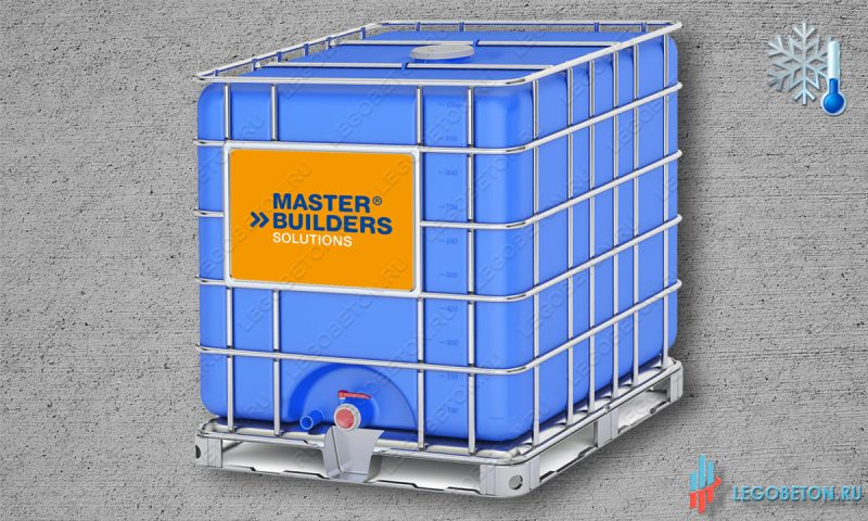 Противоморозная добавка в бетон MasterPozzolith 503, 506 (BASF) еврокуб Противоморозная добавка в бетон MasterPozzolith 503, 506 (BASF) купить в Москве