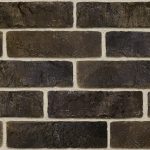 плитка под кирпич "Заводской" - кислотная окраска -черный-R009