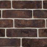 плитка под кирпич "Заводской" с комбинированной кислотной окраской - коричневый-R001