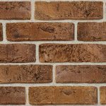 декоративный кирпич для фасада "Заводской" коричневый R012