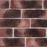 фасадная плитка под кирпич "Заводской" с комбинированной обьемно-поверхностной окраской под "Седину" - R010