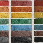 плитка под кирпич "Заводской" - обьемная окраска неорганическими пигментами