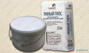 купить в москве Смесь для изготовления фасадного декоративного камня "Камнедел фасад", Умный гипс