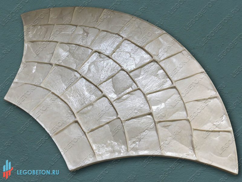 купить штамп для печатного бетона веер-3020-1