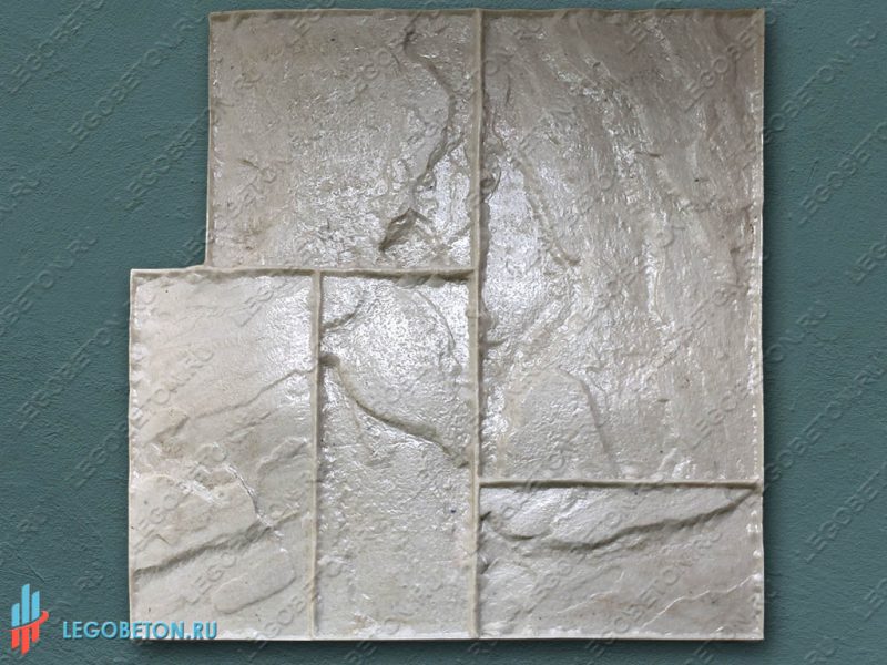 штамп для печатного бетона тесаный камень-01 купить в Москве