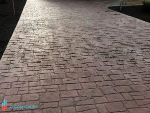 Штампованный бетон песчаник-02