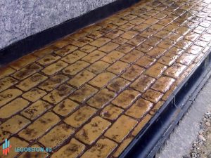 Штамп для печатного бетона "Старый замок" — изображение 3