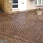 Штампованный бетон Клинкерная плитка-3