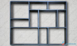 купить форму для садовой дорожки "Старый город" в москве