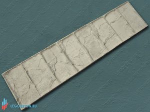 Штамп для печатного бетона "Бордюр Старый замок"