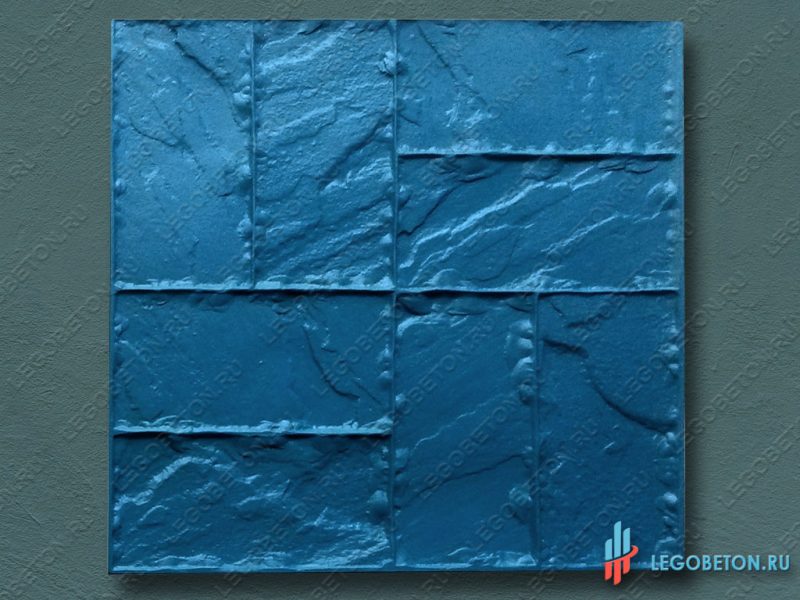 полиуретановый штамп для печатного бетона Двойная брусчатка профи купить в москве