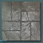 резиновый штамп для печатного бетона - двойная брускатка - f3140 купить в Москве