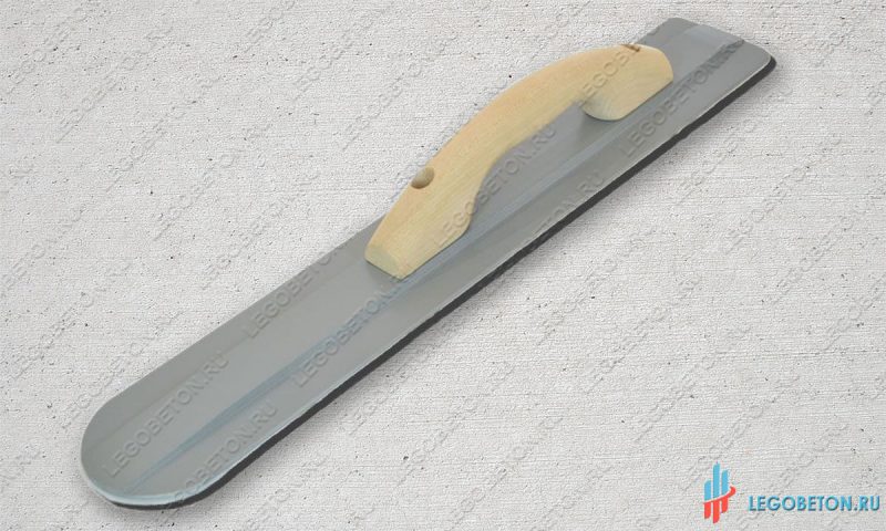 Терка для бетона ручная закругленная (520х80) купить в москве