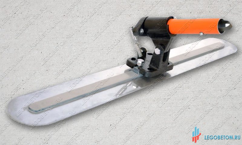 Гладилка стальная финишная с рычажным поворотным механизмом Гладилка стальная финишная с рычажным поворотным механизмом купить в москве