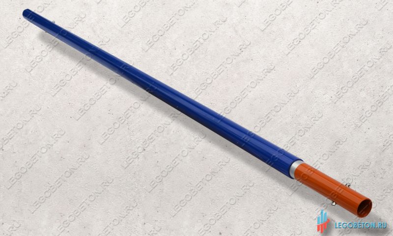 Ручка телескопическая для гладилки, шетки для браширования, нарезчика швов , размер (d45) 1.8-3.5м купить в Москве и с доставкой по России