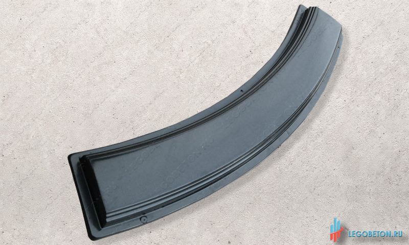 форма для изготовления из бетона перила балюстрады радиусные-АБС(2 мм)