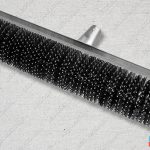 Игольчатый валик для осадки щебня при укладке печатного бетона. Купить в москве