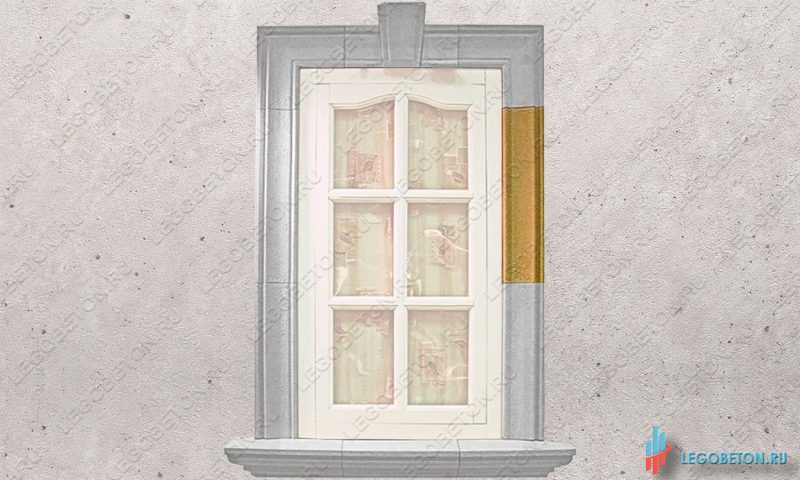 прямой элемент наличника-1 форма прямой элемент наличника окна купить в москве