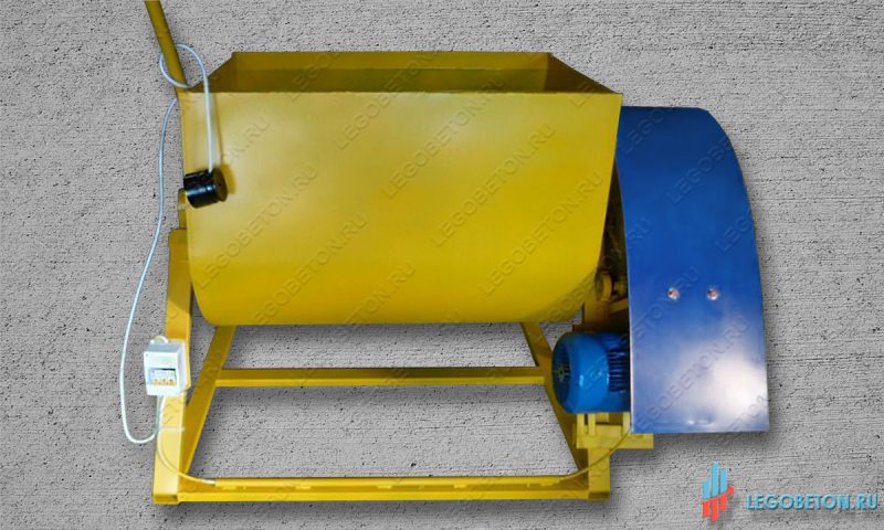 принудительный растворосмеситель с горизонтальным валом РСПГ-200 принудительный растворосмеситель с горизонтальным валом РСПГ-200 купить в москве недорого