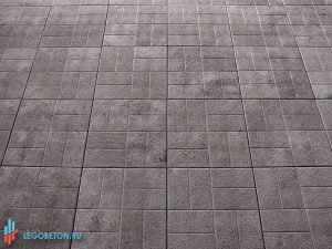 печатный бетон - 8 кирпичей купить штамп