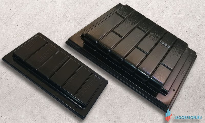 набор пластиковых форм для изготовления клинкерной ступени из бетона-1 форм для изготовления клинкерной ступени из бетона купить в Москве