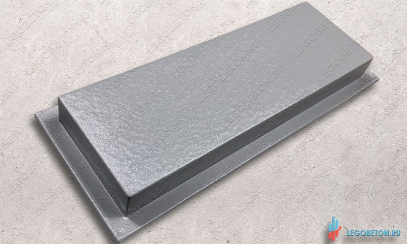 пластиковая форма доска 4 шагрень 60х20х6-1 пластиковая форма доска 4 шагрень 60х20х6 купить в москве