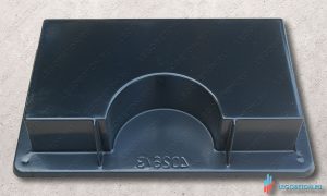 форма для отливки квадратной пустотелой опоры (база, капитель) колонны или полуколонны купить в москве