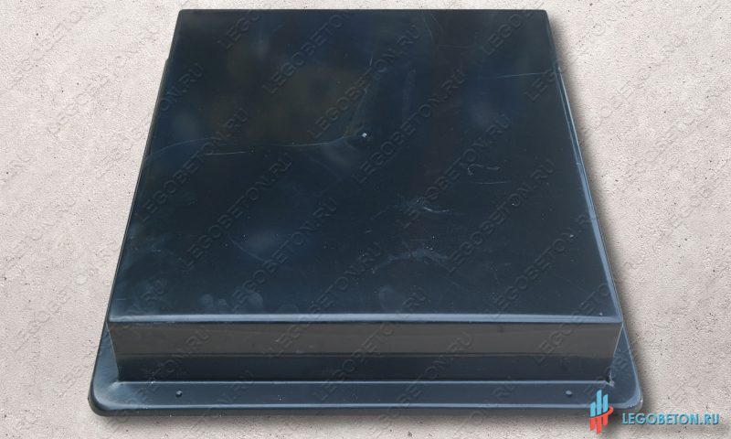 купить в москве форма пластиковая для квадратнго основания или крышки колонны и столба